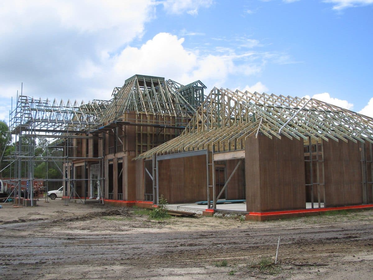The Beginning of a New Roof Project for a Luxury Home