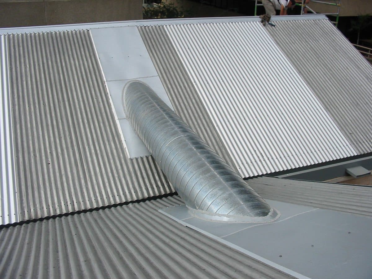 Roofing Solution with Custom Ducting