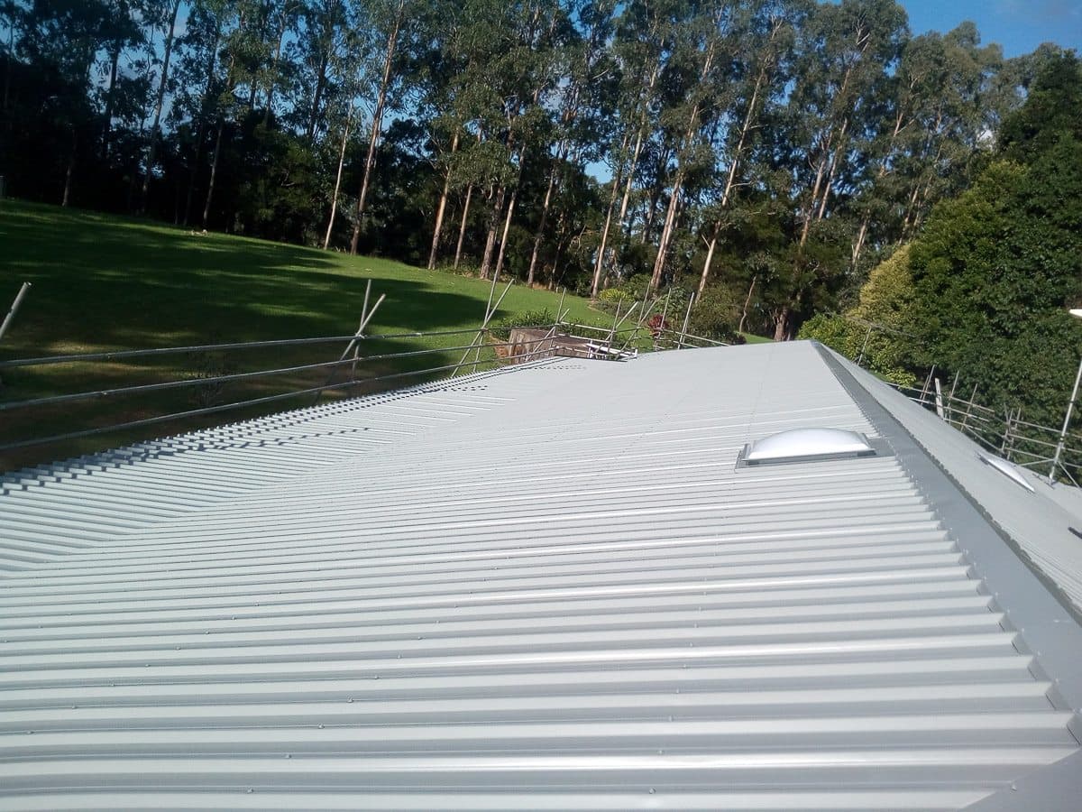 A Roofing Project Near Completion