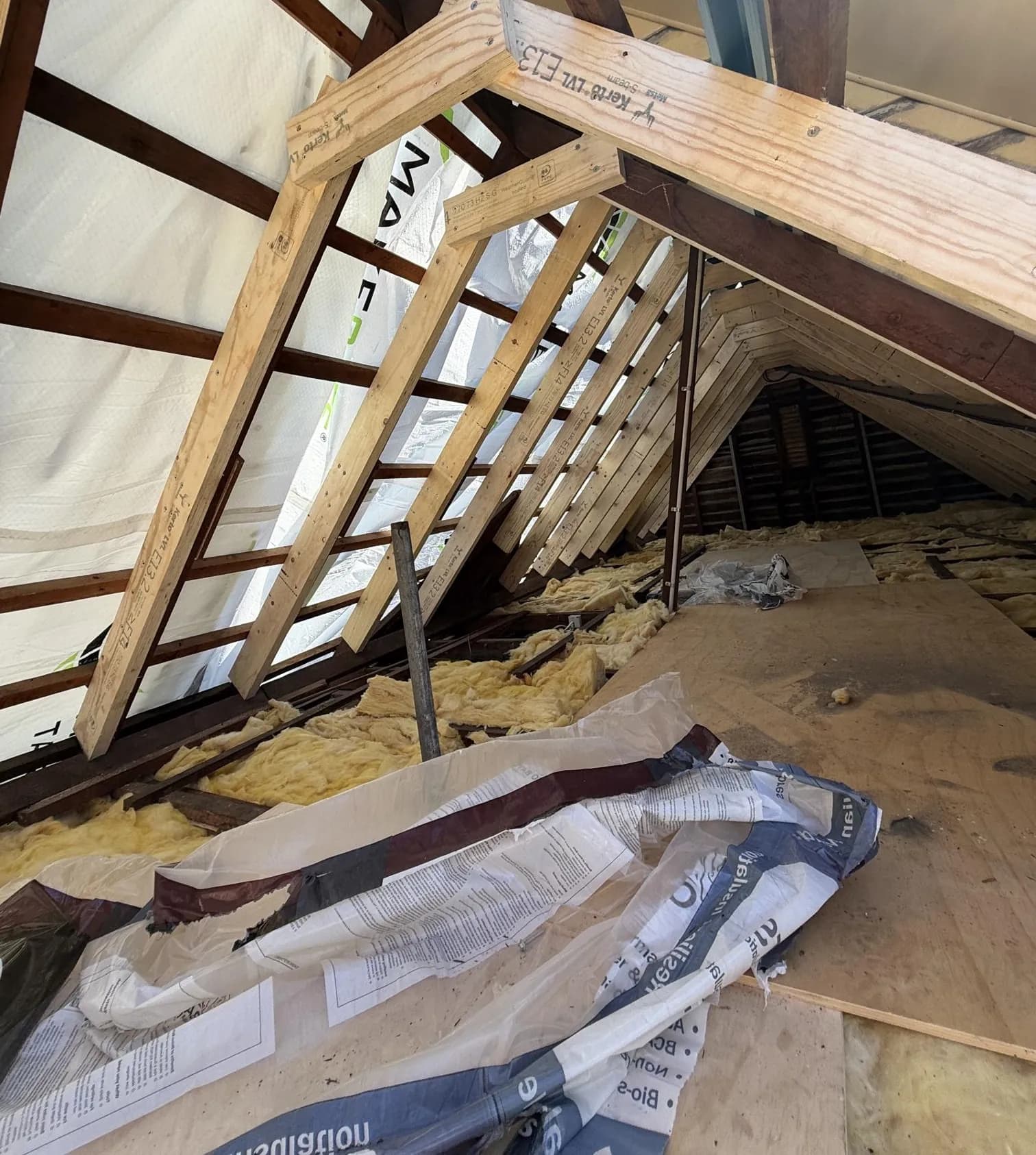 Decromastic tile and dormer roof replacement in progress at Waterford West