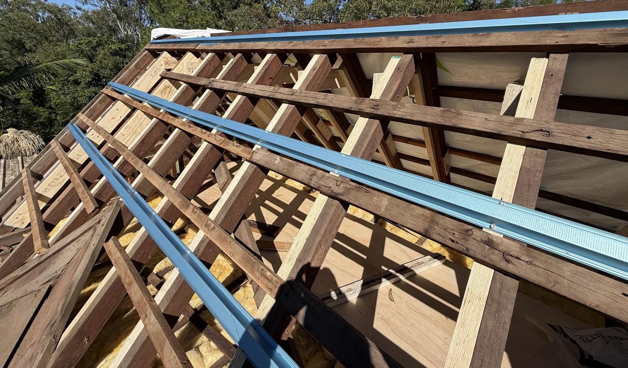 Decromastic tile and dormer roof replacement in progress at Waterford West