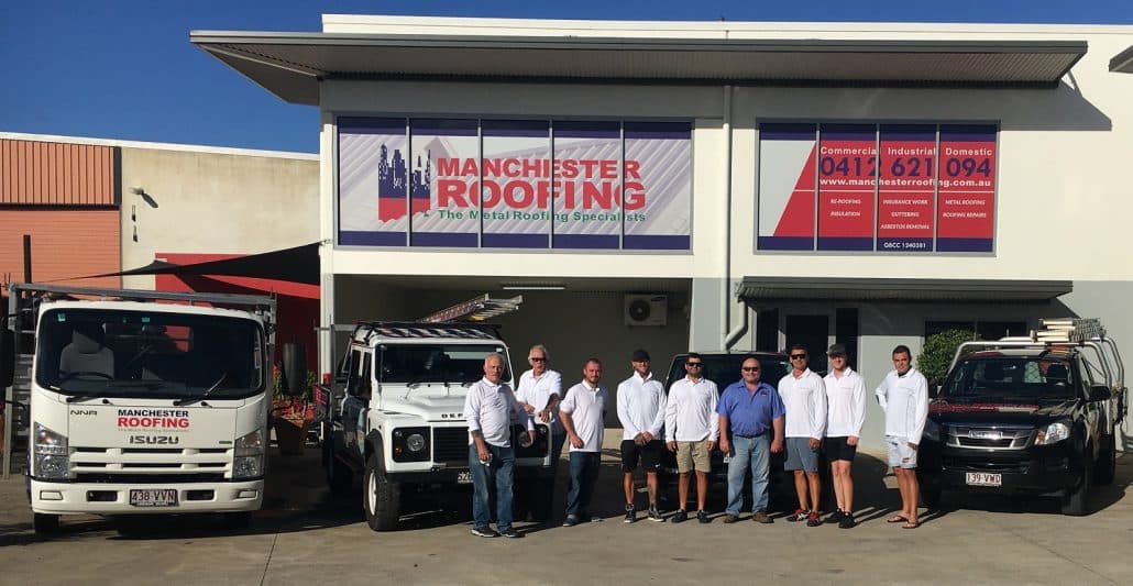 The Manchester Roofing team